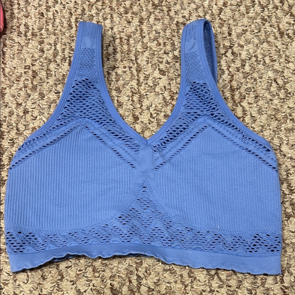 Aerie Blue Lace Bralette